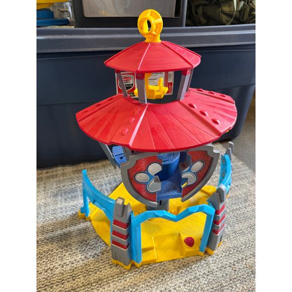Paw Patrol Dino Rescue Headquarters Tower Command Center Playset - Picture 6 of 7